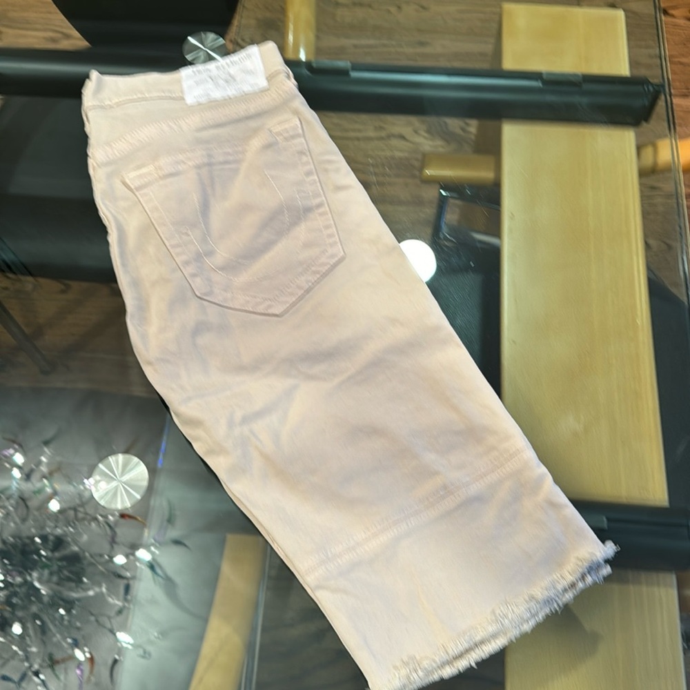 True Religion Beige Shorts